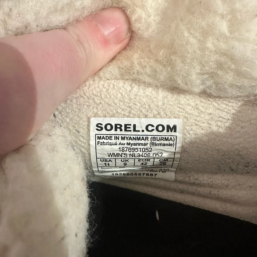 SOREL Women's Out ‘N About Plus Conquest Waterproof Suede Boot. Women’s 11. - Picture 10 of 11